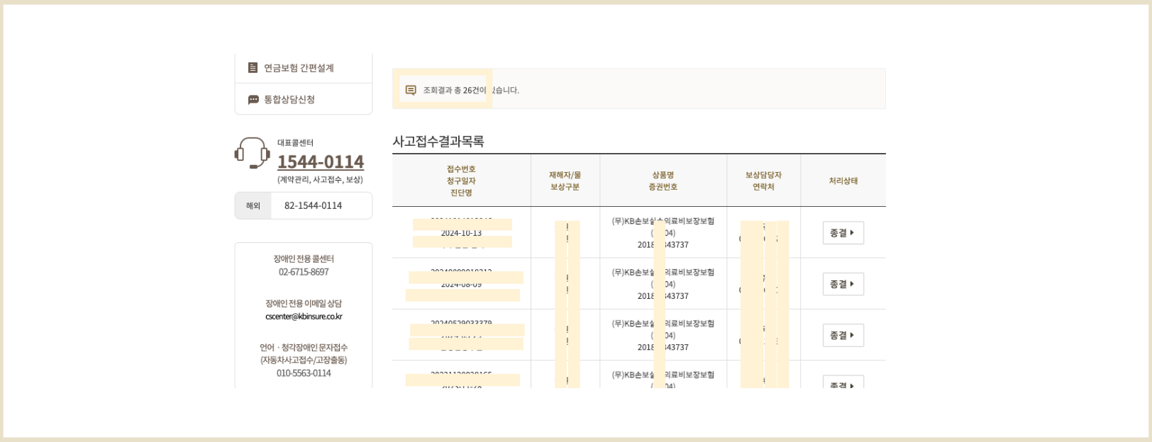 KB 실비 보장