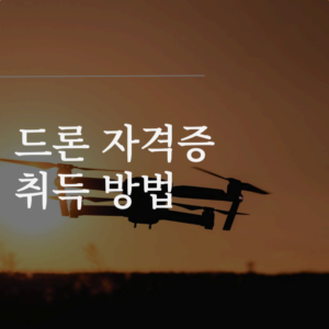 드론 자격증